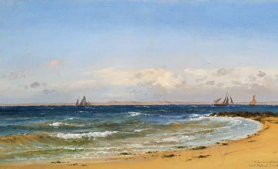 unknow artist Coastal_scene_from_Northern_Holland Germany oil painting art